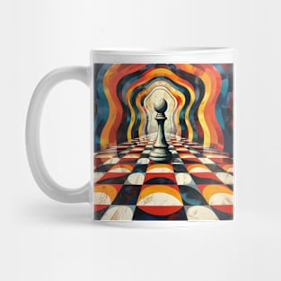 3d Chess Board Mug